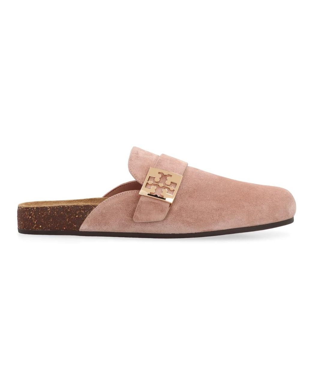 Tory Burch Schoenen ,Roze ,Leer Mellow Mule in het Pink