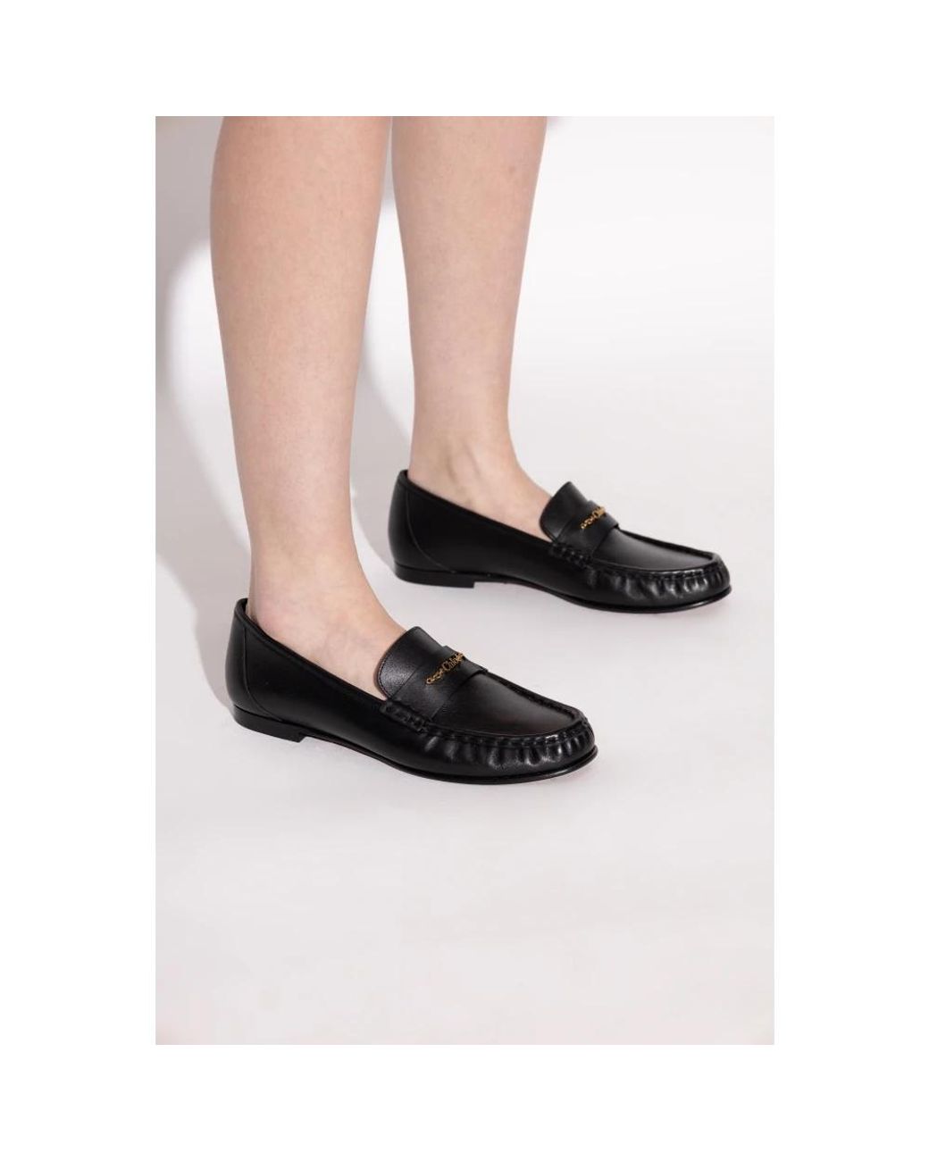 Chloé Black Loafers