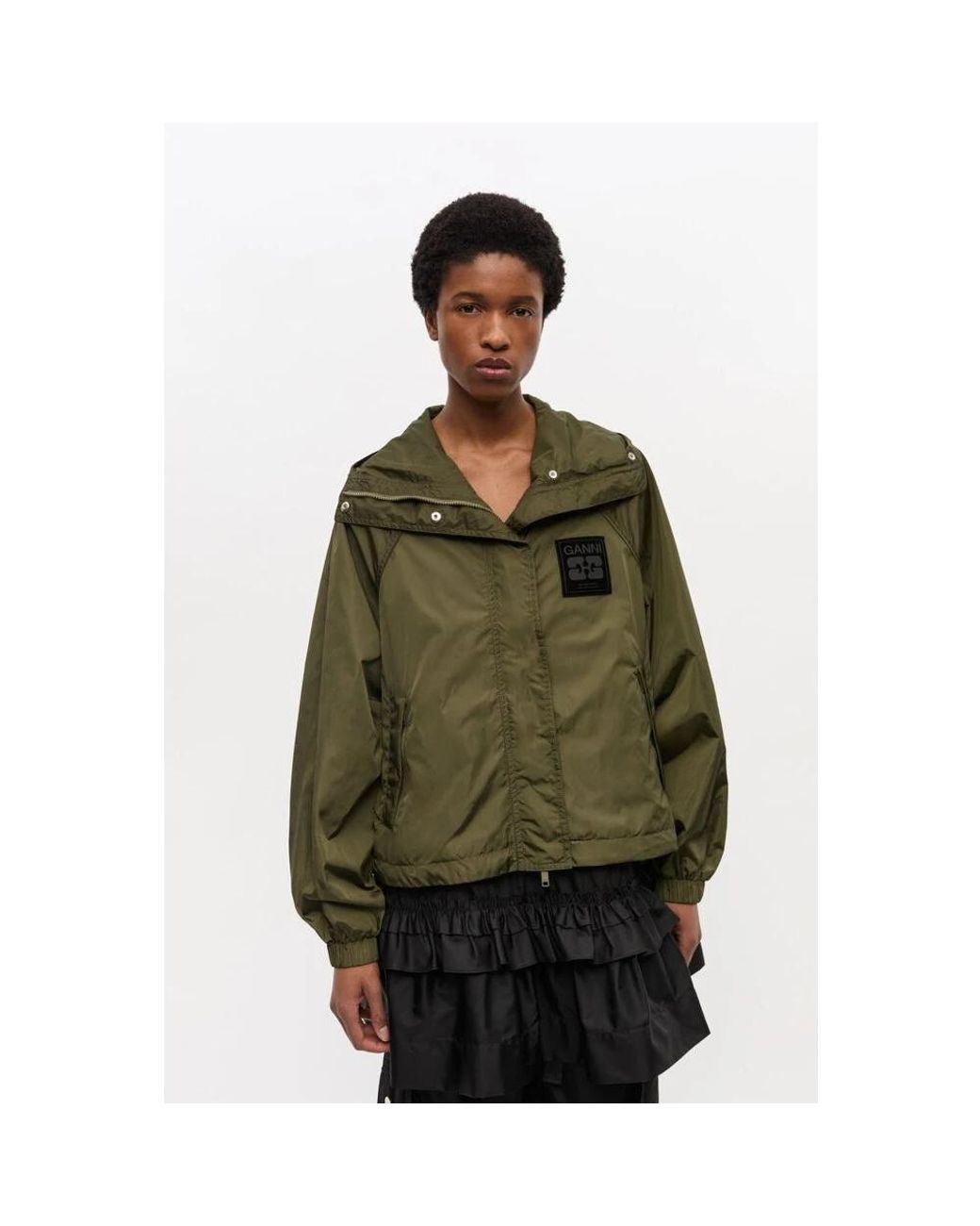 Ganni Green Light Jackets