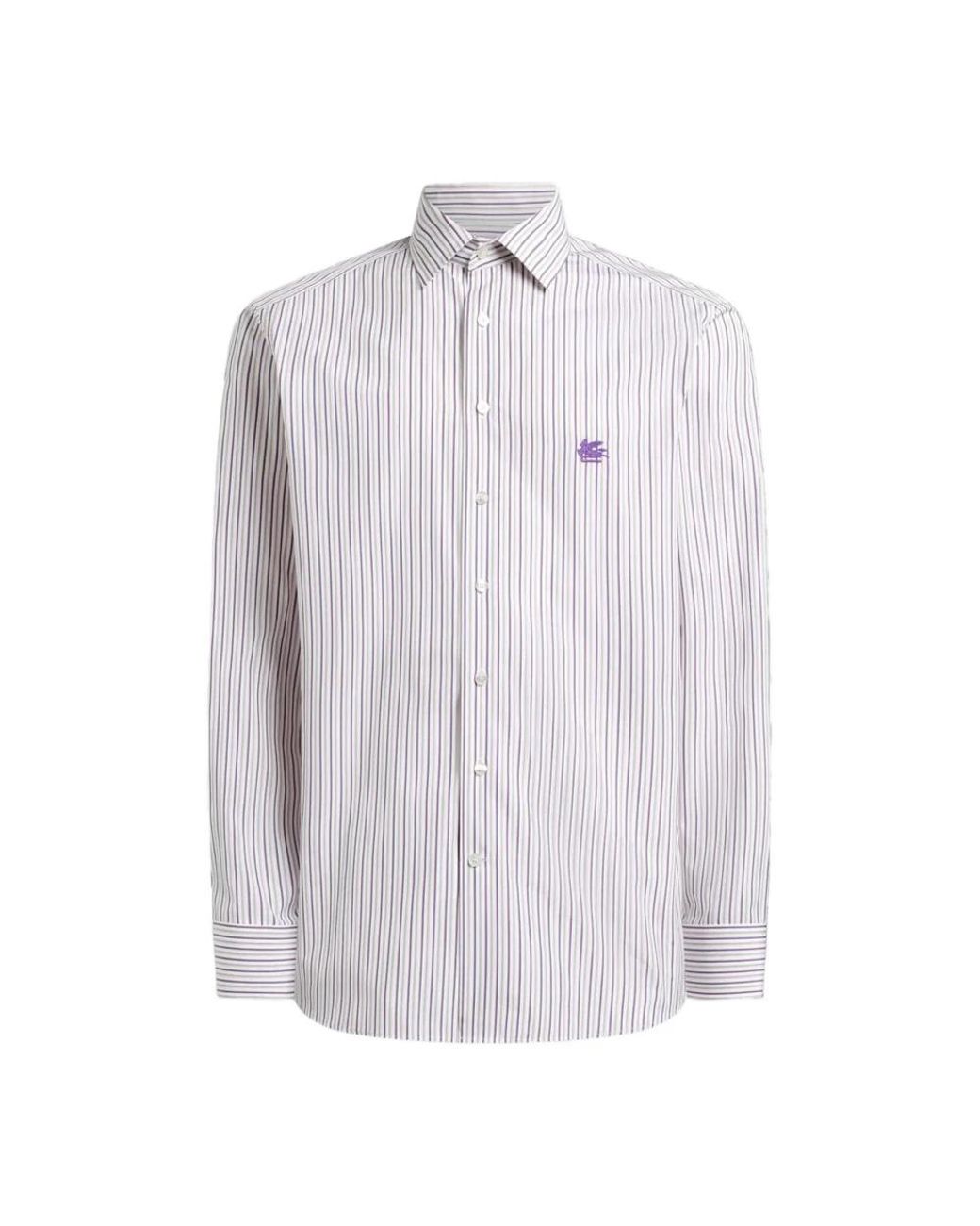 Etro White Formal Shirts for men