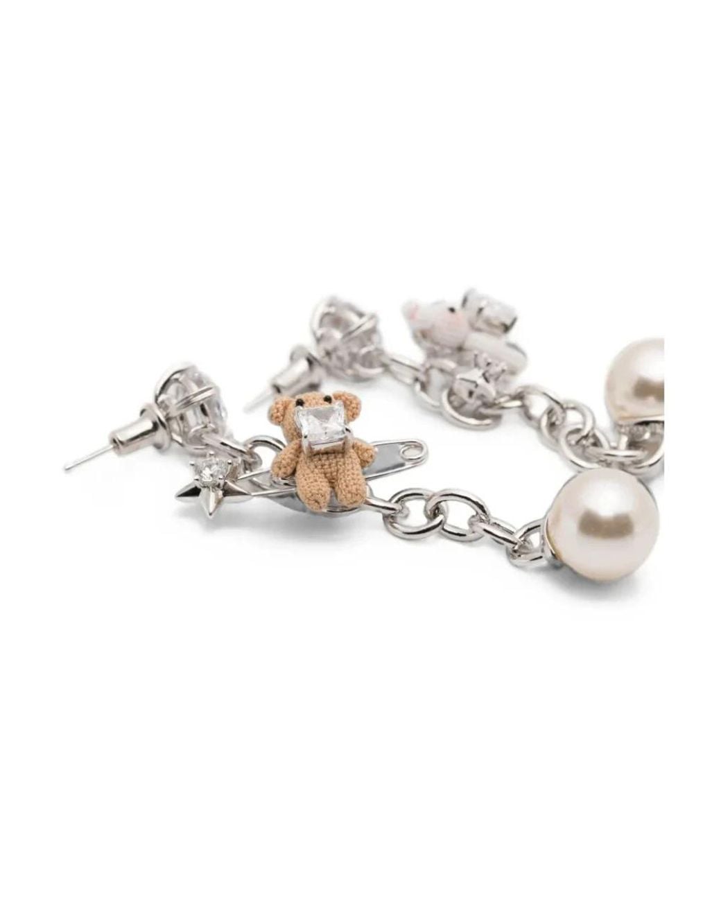 Earrings di YVMIN in White