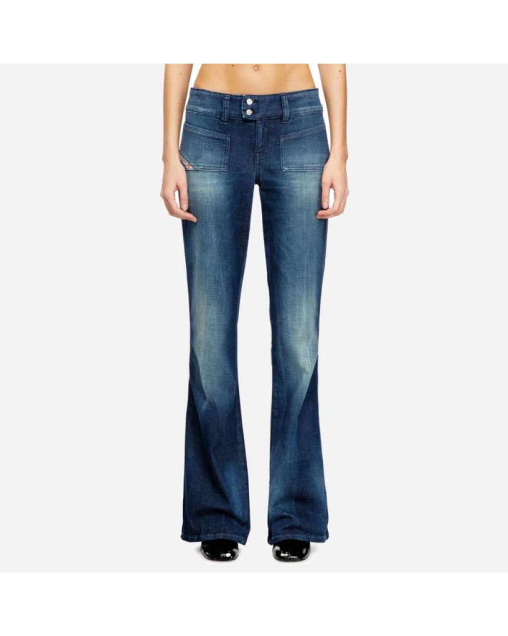 DIESEL Blue Boot-Cut Jeans