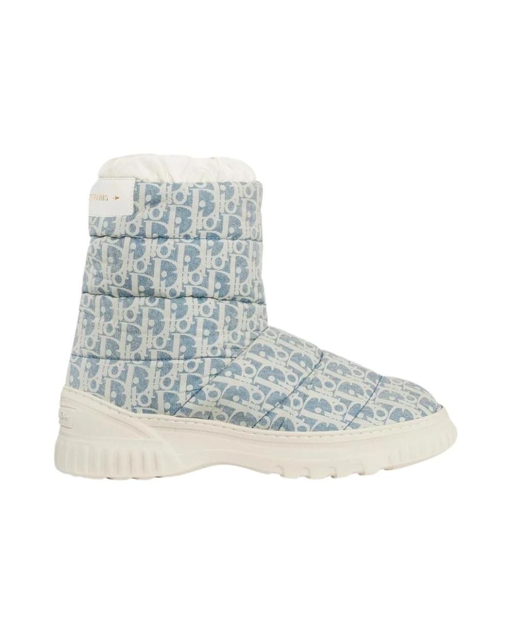 Dior Blue Winter Boots