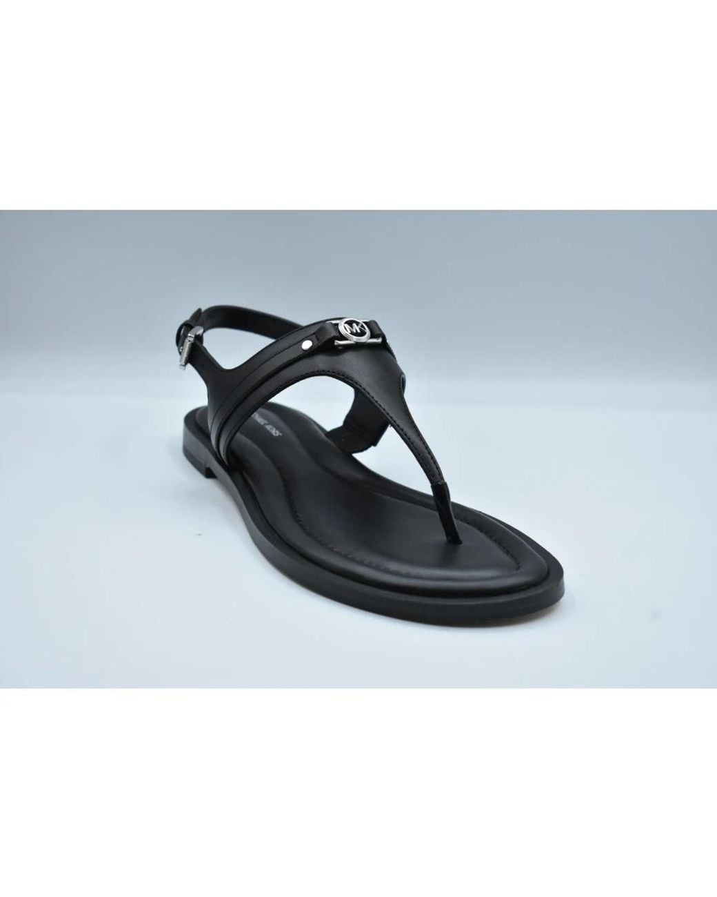 Michael Kors Black Flat Sandals
