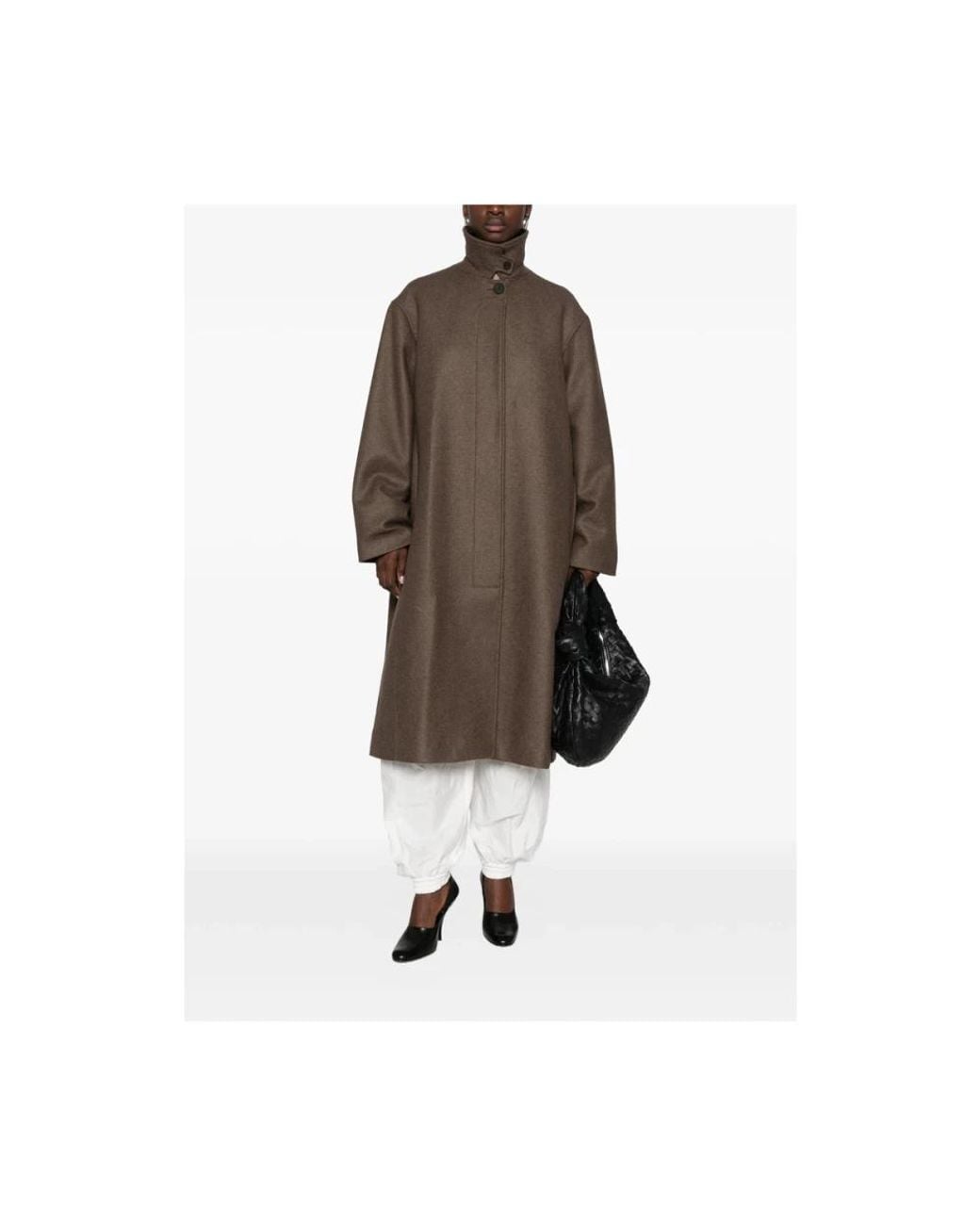 Studio Nicholson Brown Single-Breasted Coats