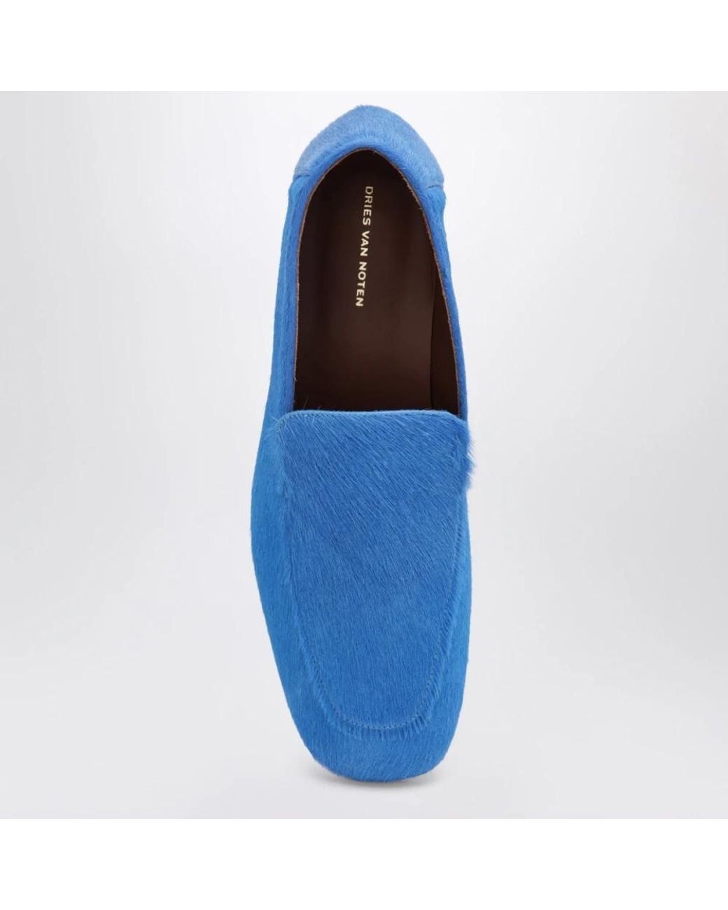 Dries Van Noten Blue Loafers