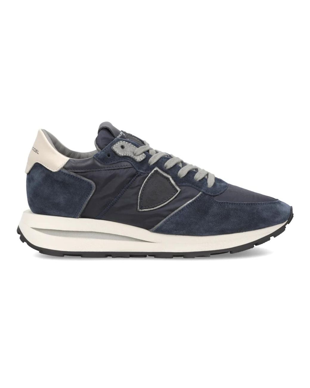 Philippe Model Blue Sneakers for men