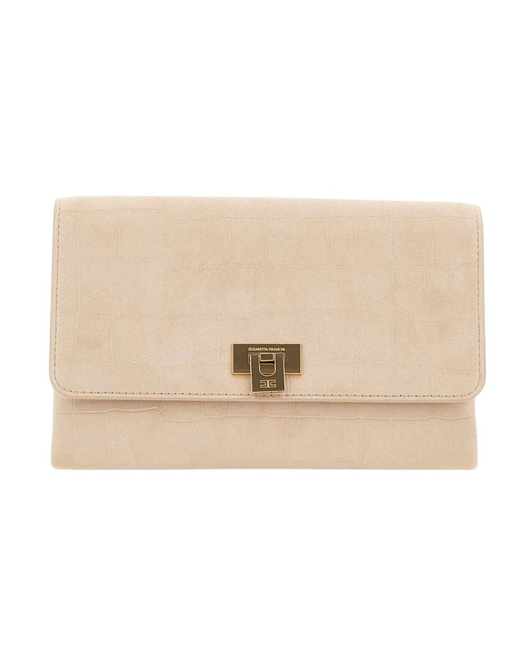 Elisabetta Franchi Natural Clutches