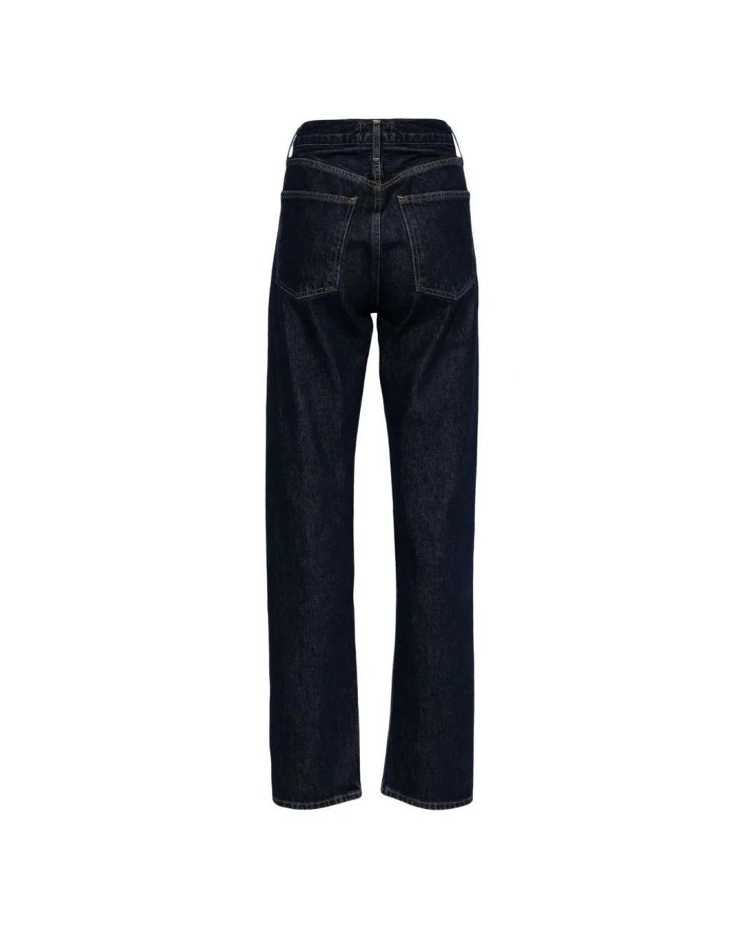 Agolde Blue Straight Fit Jeans