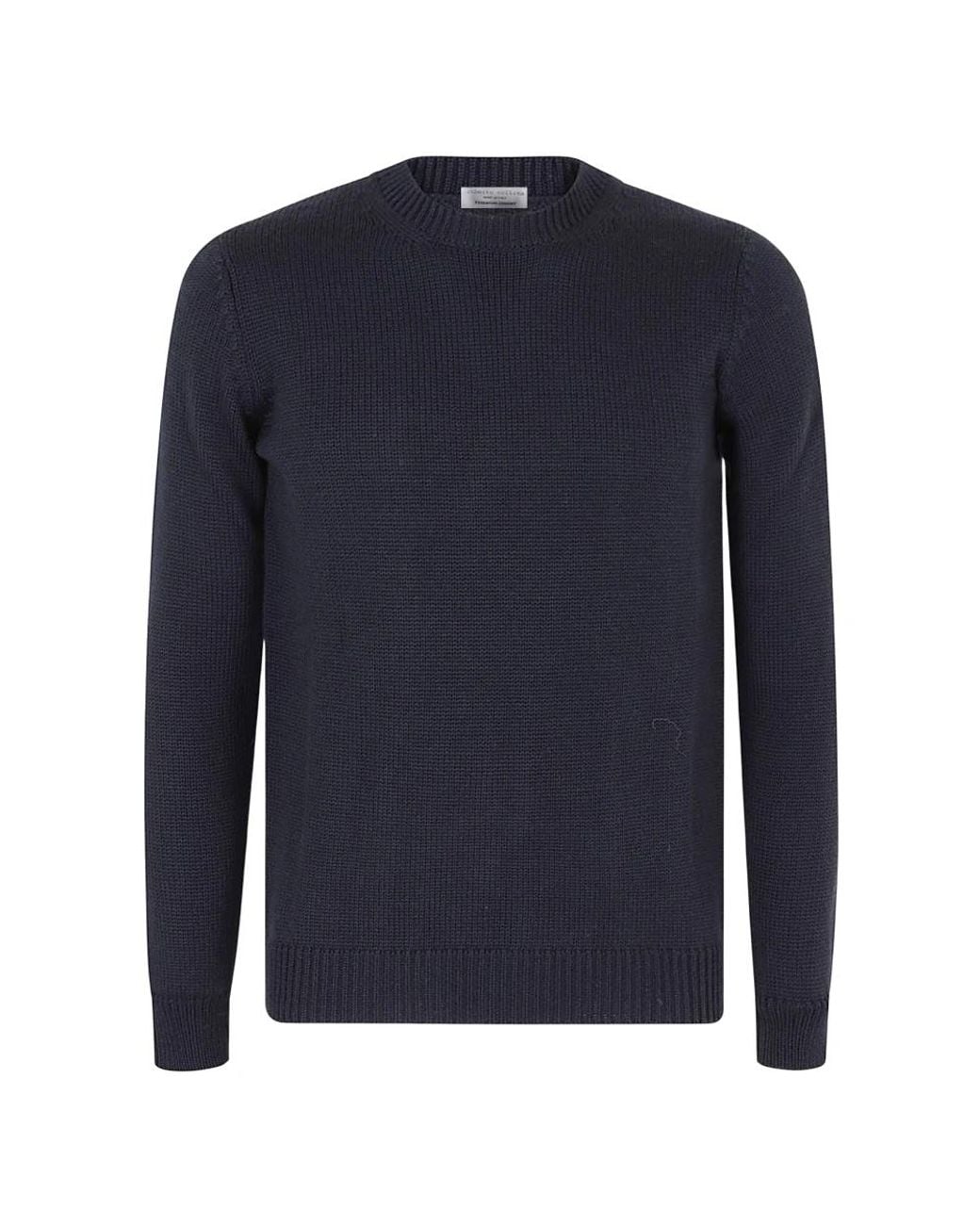 Roberto Collina Blue Round-Neck Knitwear for men