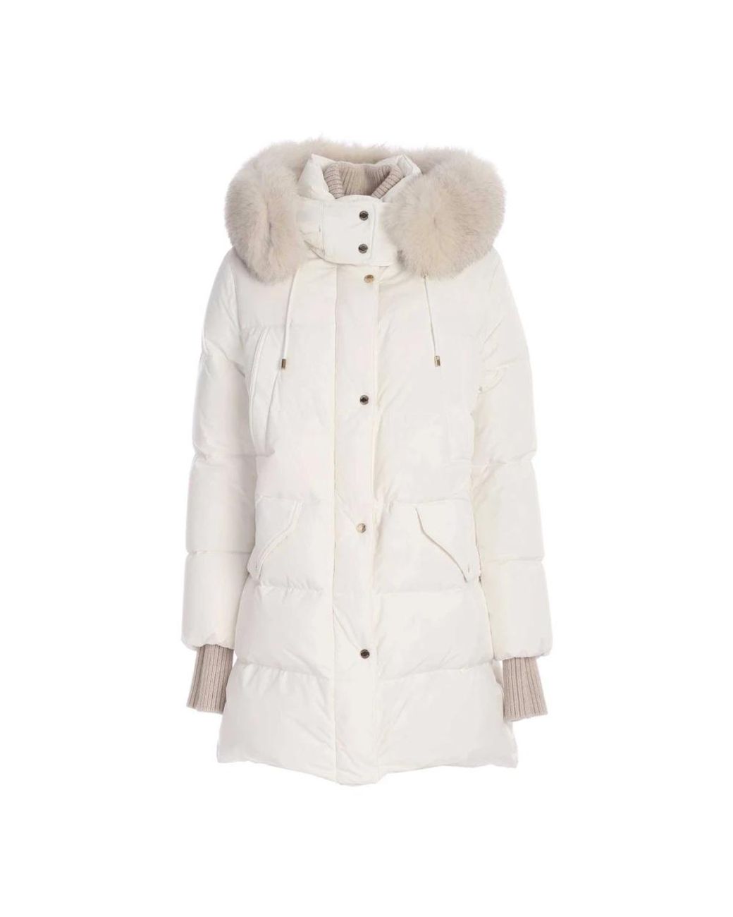 Jackets > winter jackets Moorer en coloris White