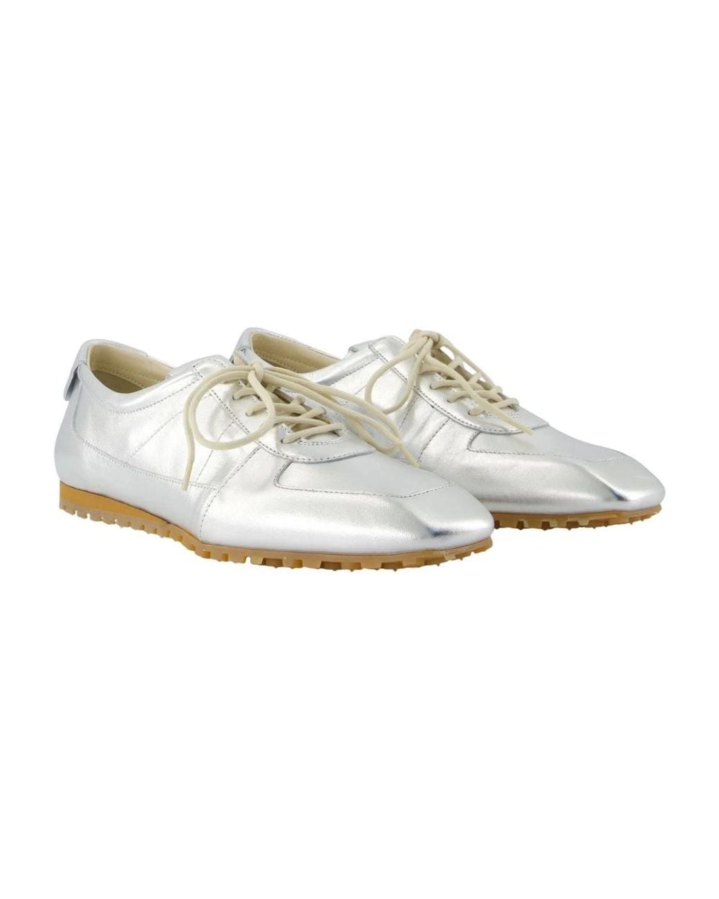 Aeyde White Laced Shoes