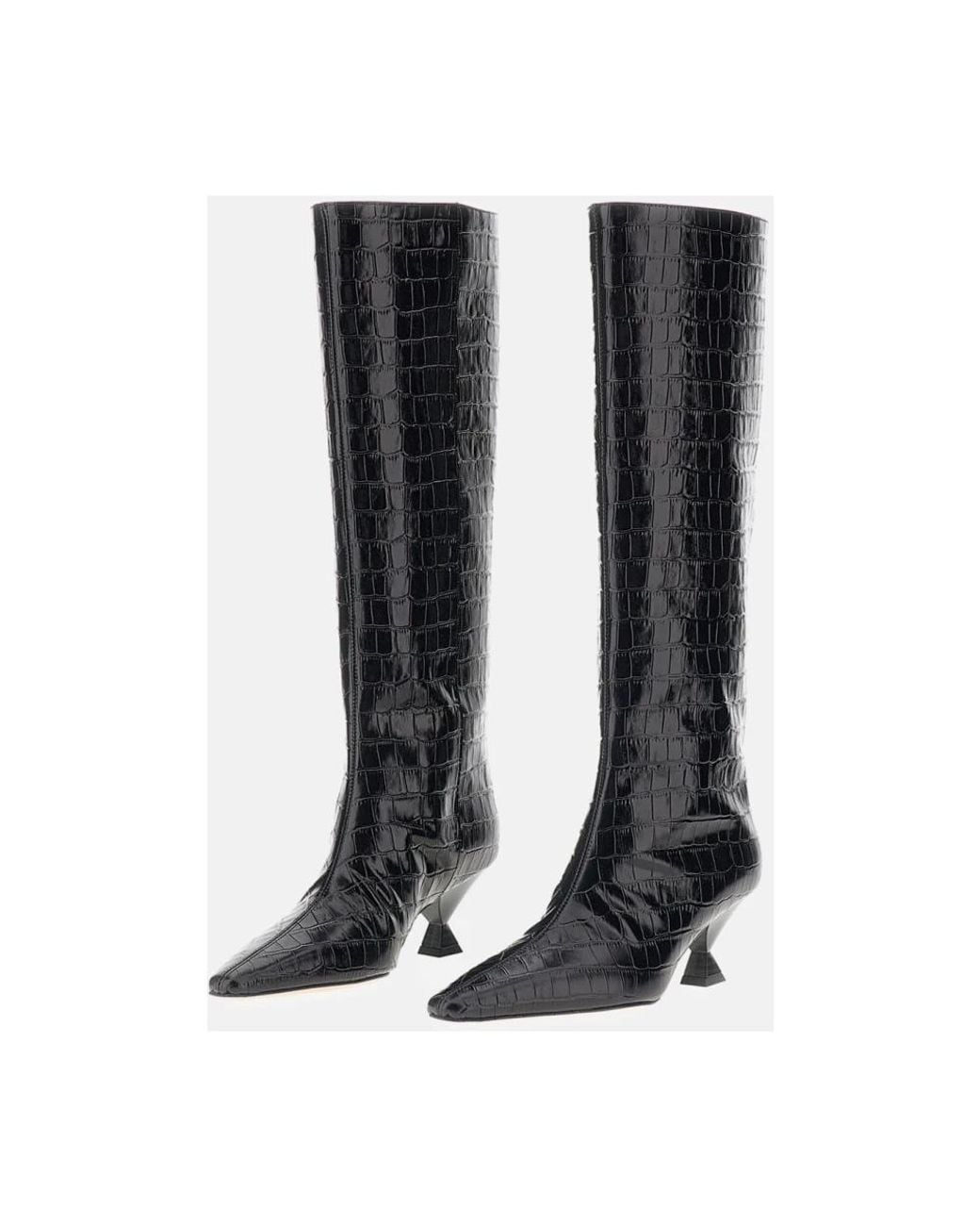 MARIA LUCA Black High Boots