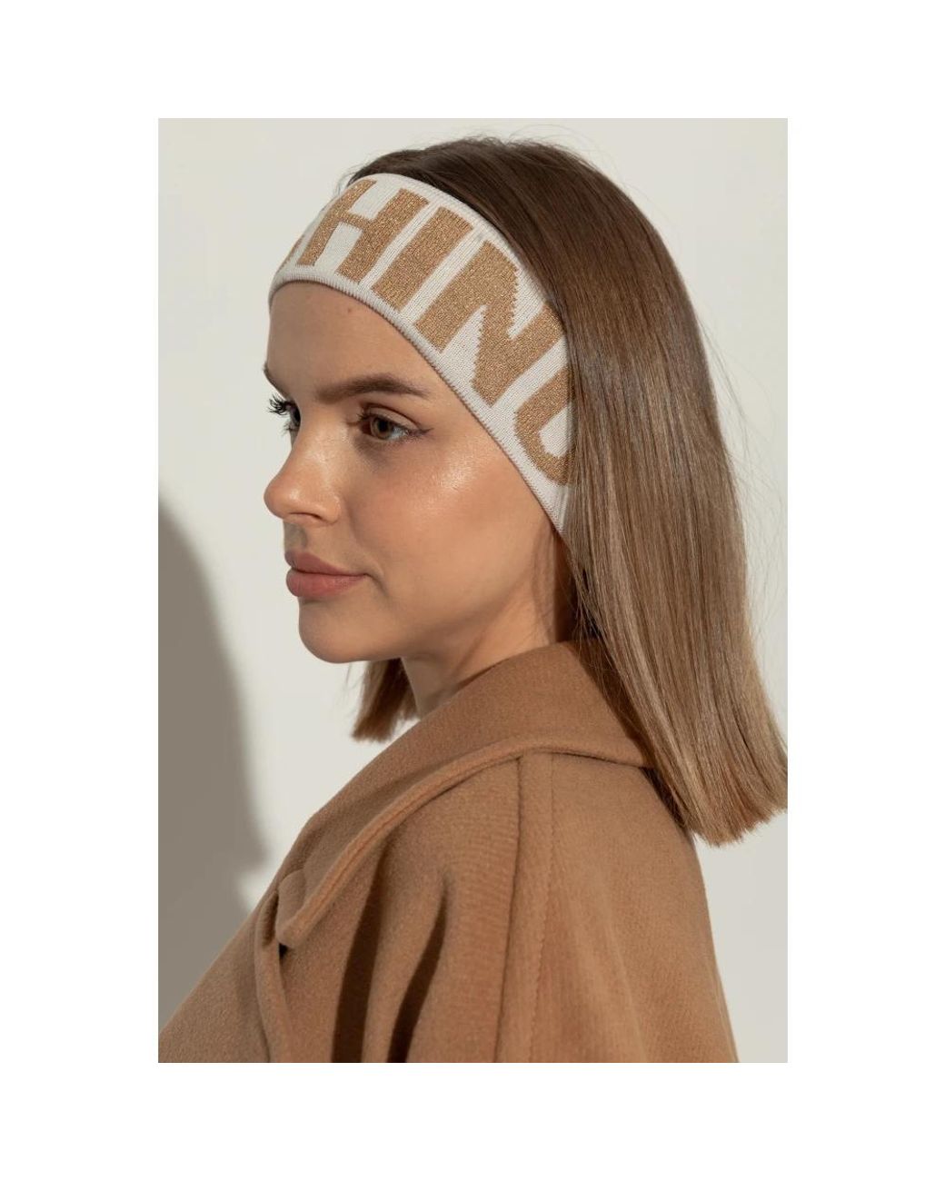 Headbands di Moschino in Natural