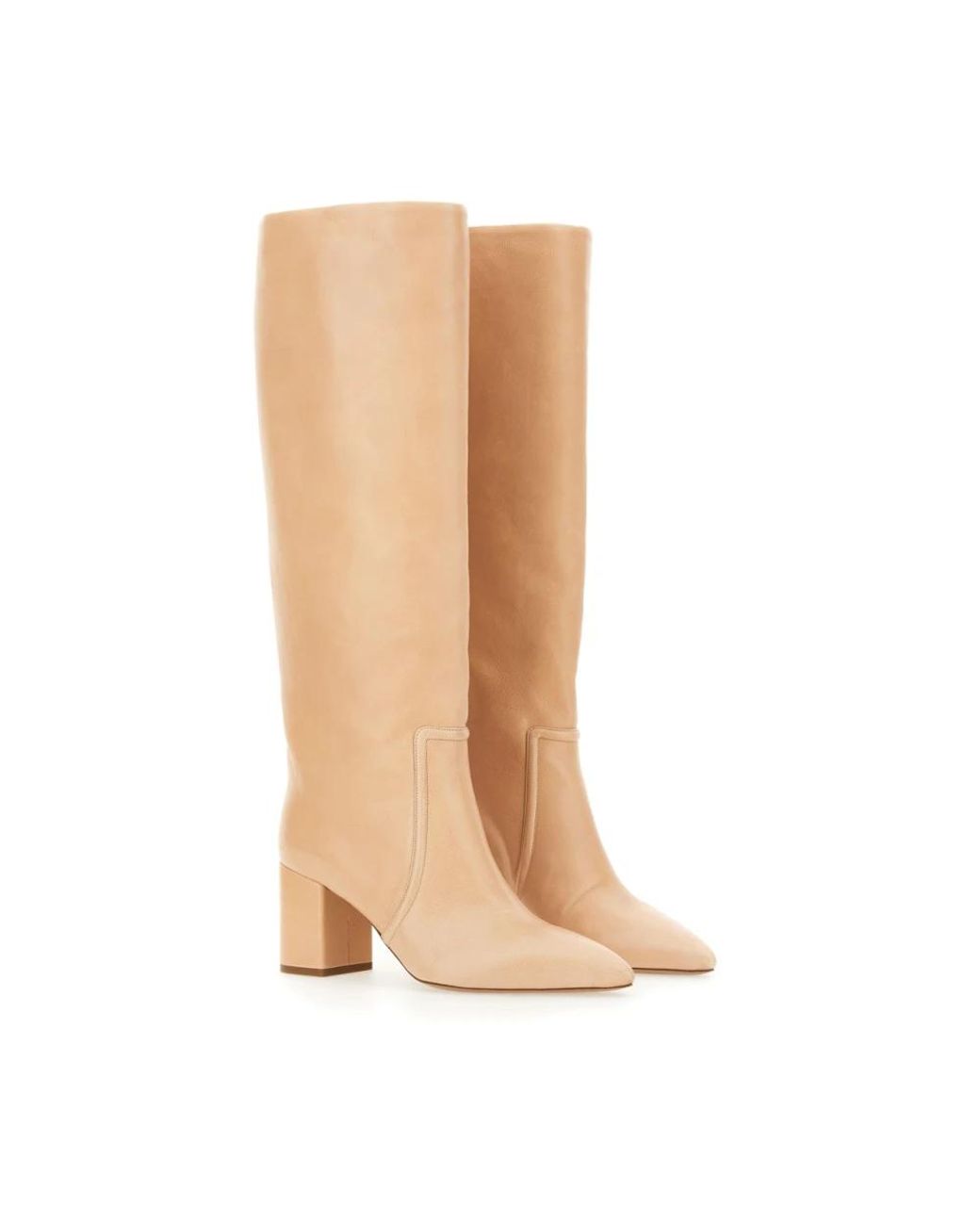 Paris Texas Brown Heeled Boots