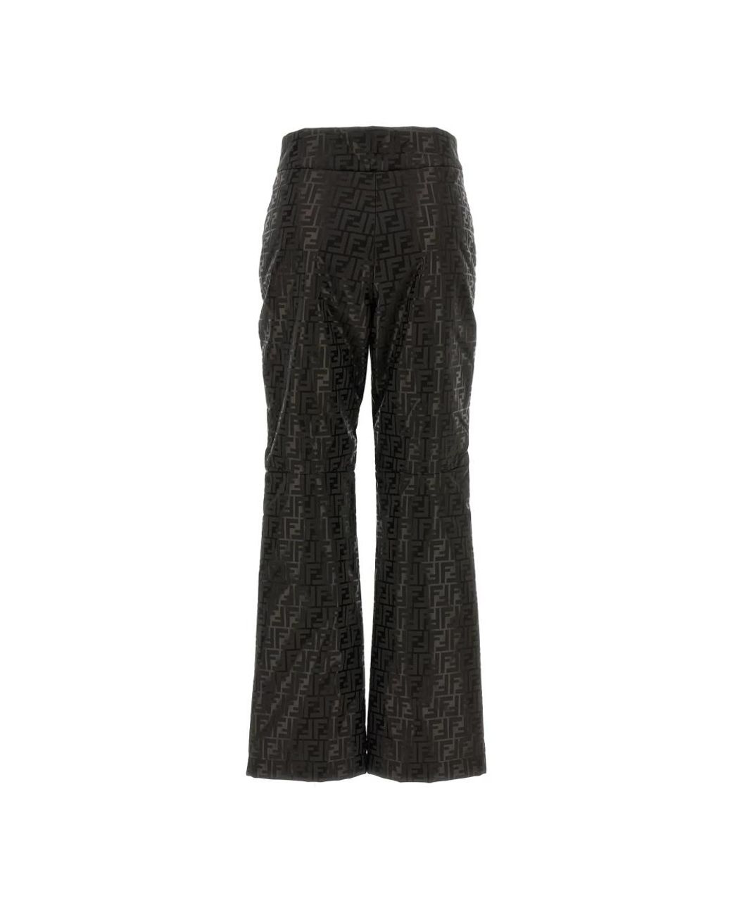 Fendi Black Wide Trousers