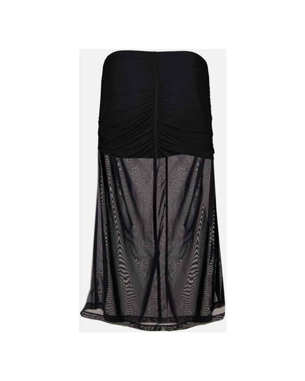 DIESEL Black Maxi Skirts