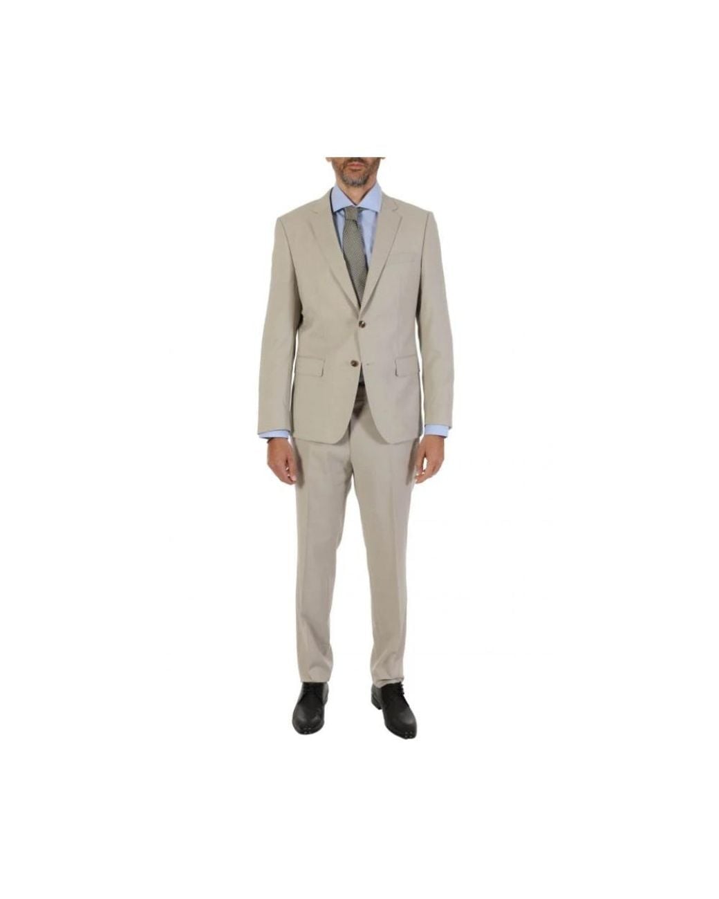 Boss Gray Suit Trousers for men