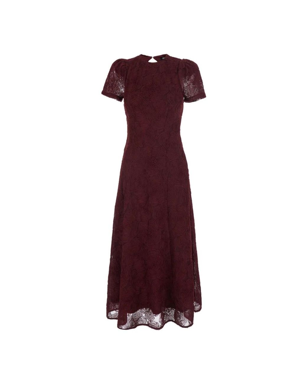 ROTATE BIRGER CHRISTENSEN Purple Midi Dresses
