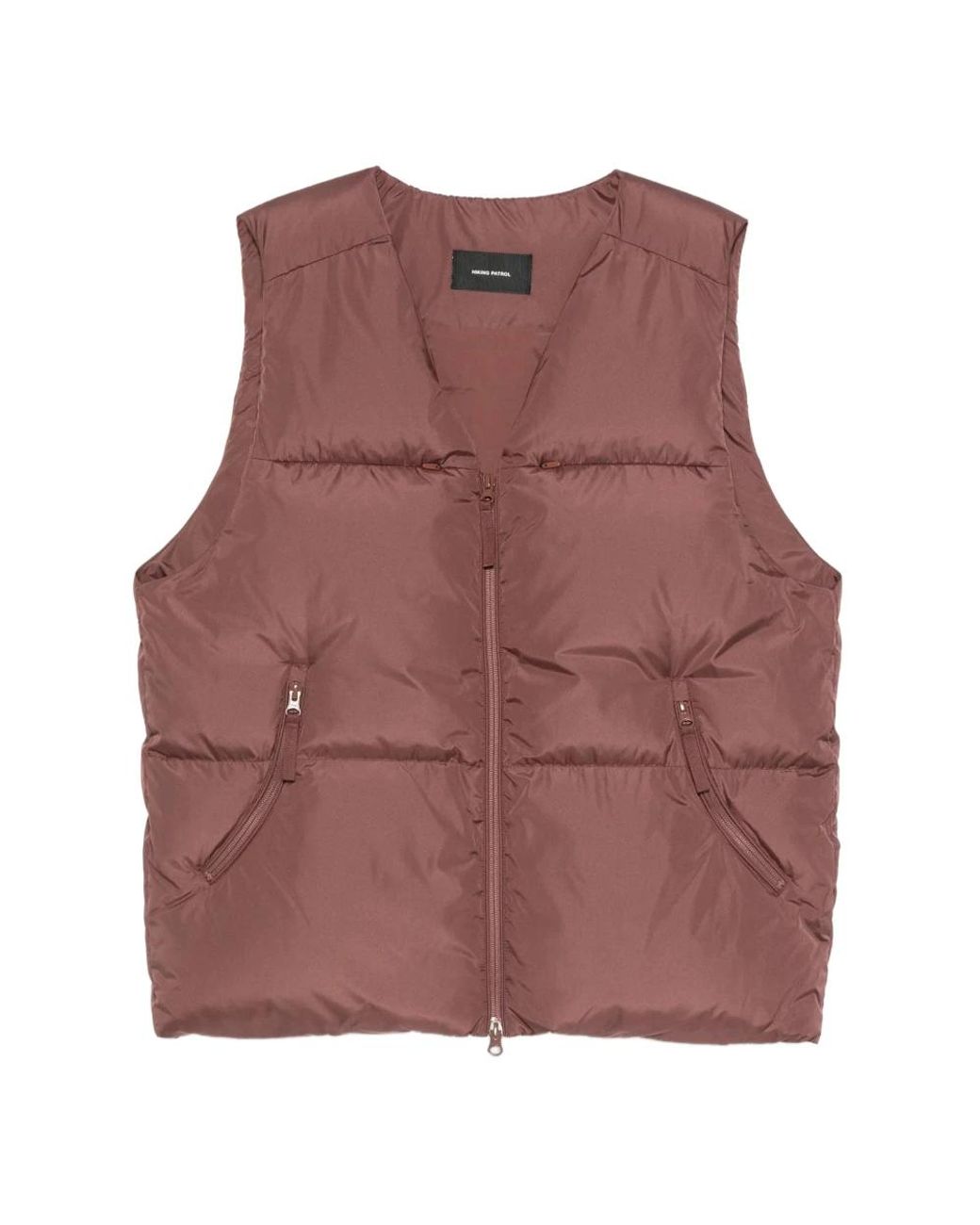 Vests di Hiking Patrol in Red da Uomo