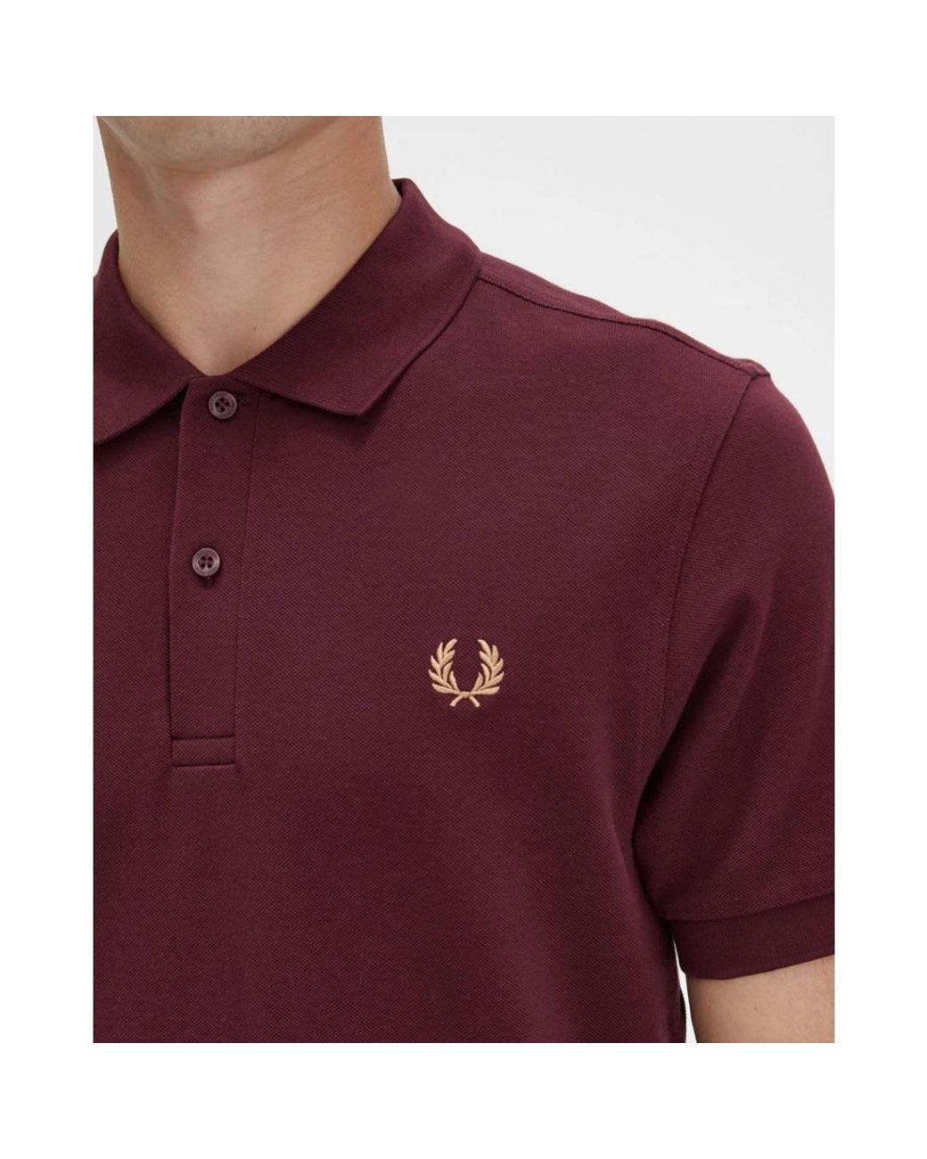 Fred Perry Purple Polo Shirts for men