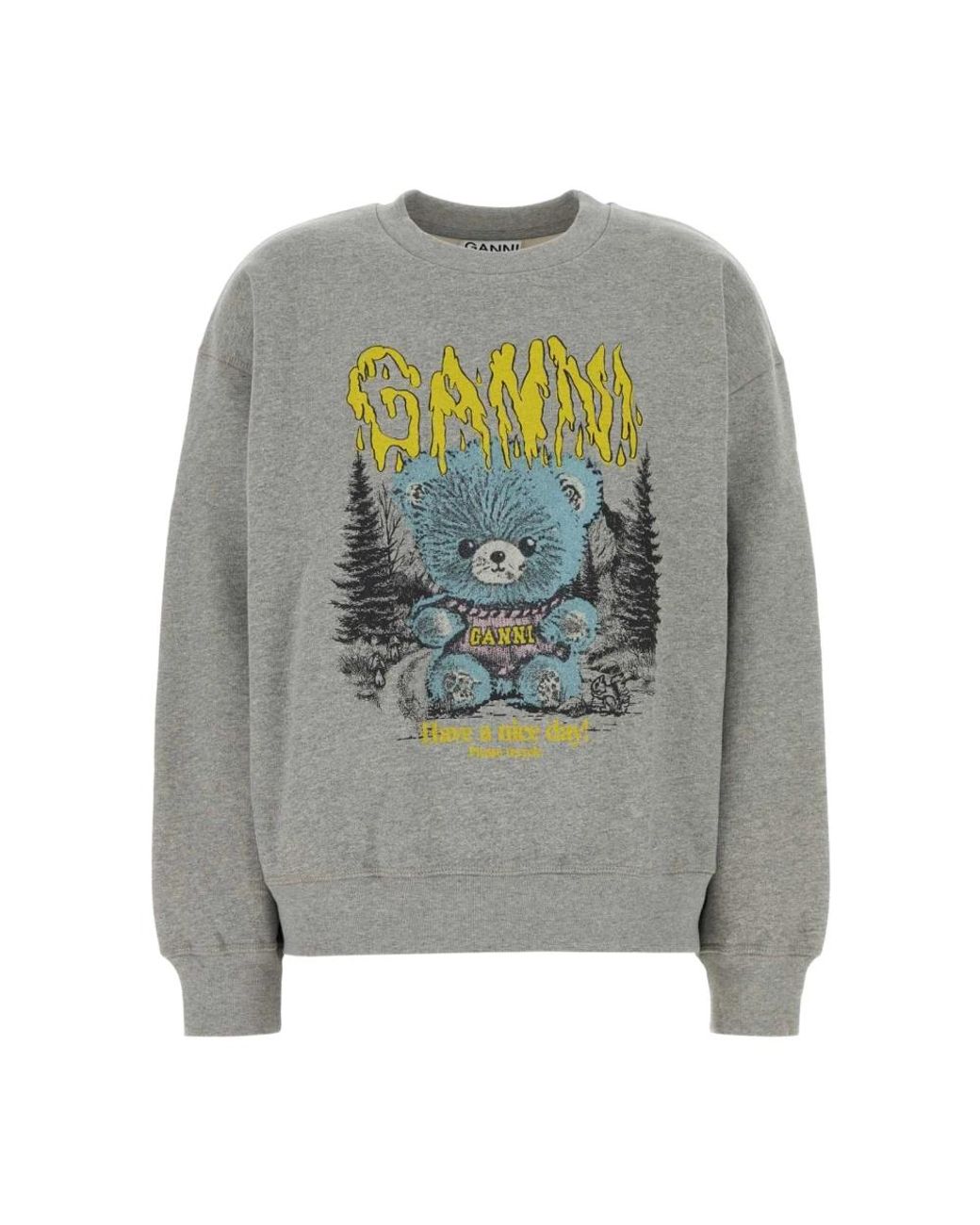 Ganni Gray Sweatshirts
