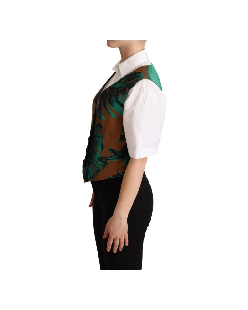 Dolce & Gabbana Green Waistcoats