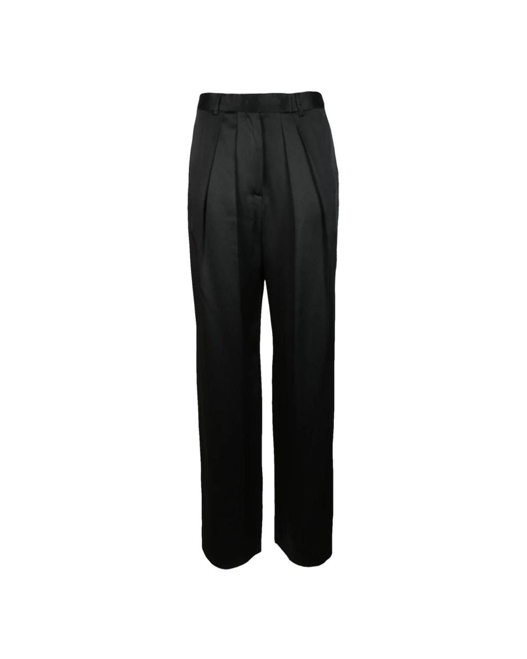 Rochas Black Wide Trousers
