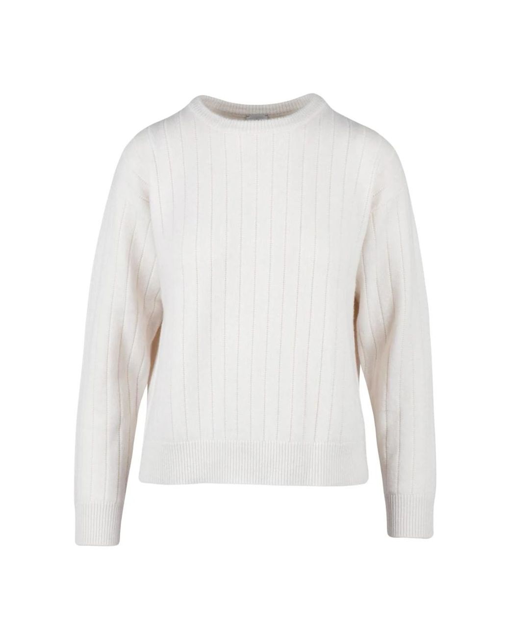 Eleventy Pullover Girocollo in het White