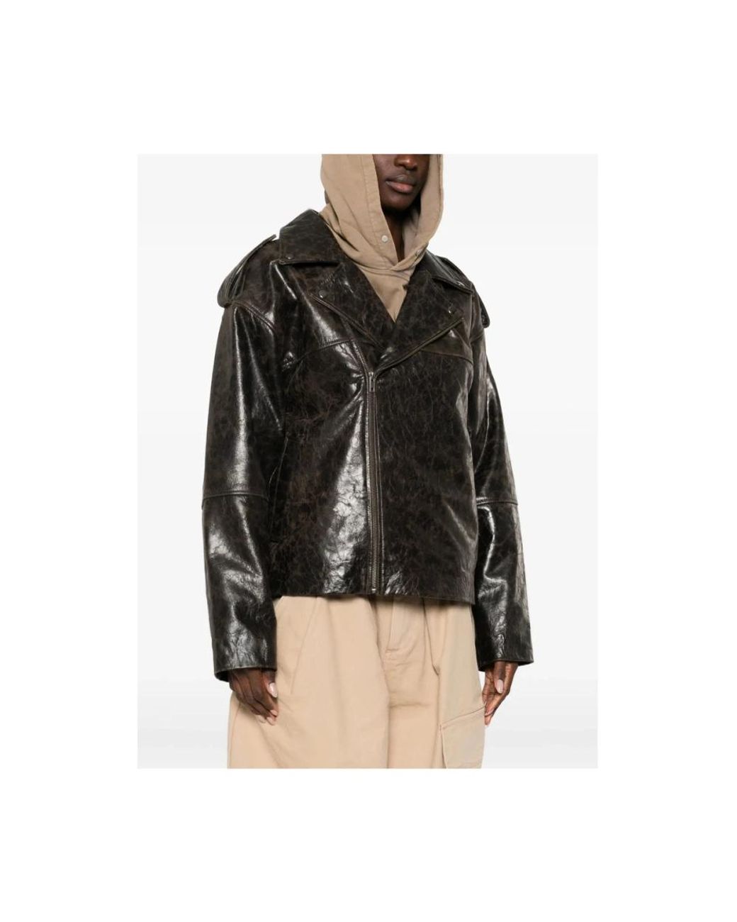 THE GARMENT Black Leather Jackets