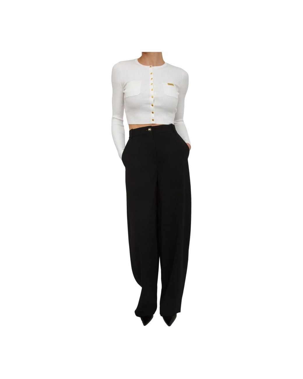 Elisabetta Franchi Black Cardigans