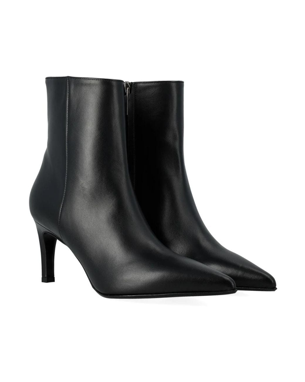 Sergio Levantesi Black Heeled Boots