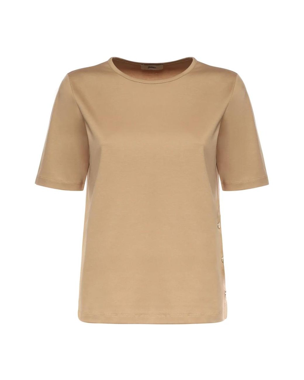 T-Shirts Herno en coloris Natural