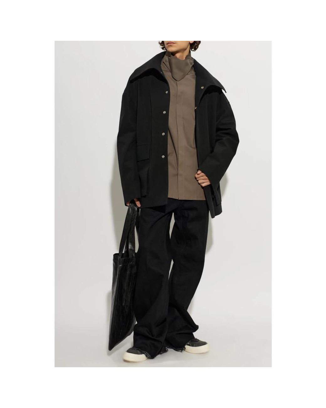 Rick Owens Black Light Jackets for men