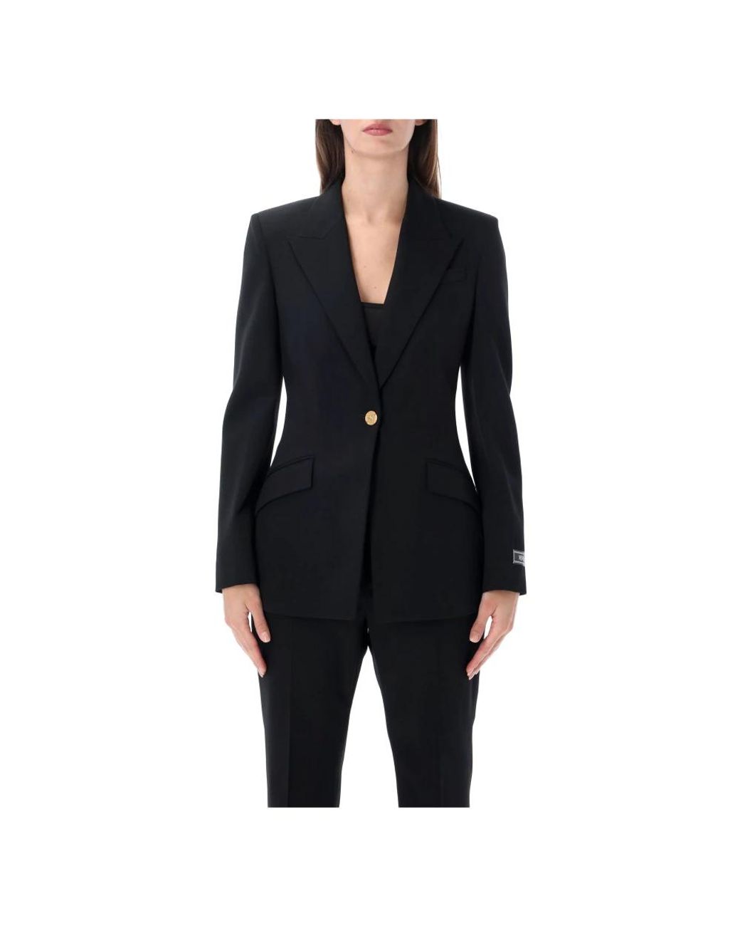 Blazers Versace en coloris Black