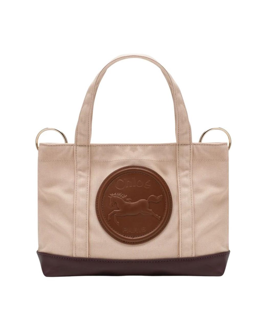 Chloé Brown Korb-Tasche