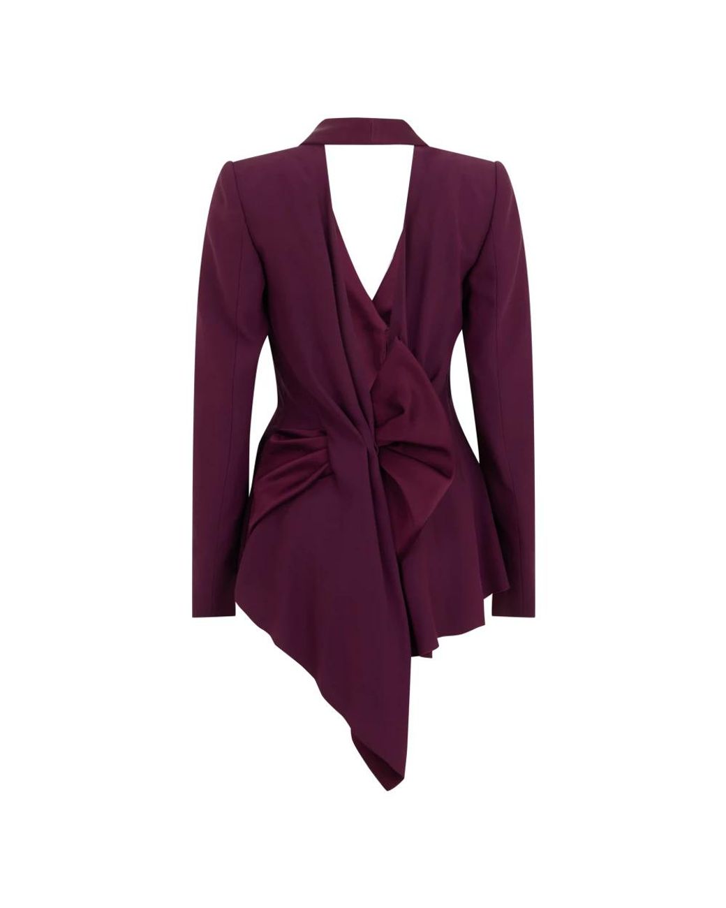 Alberta Ferretti Purple Blazers