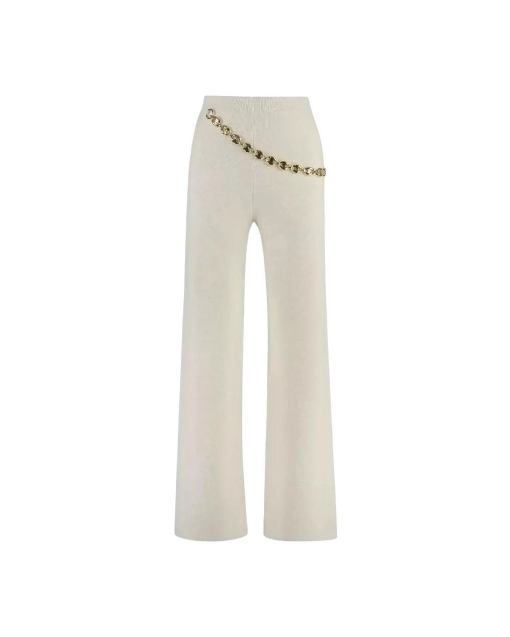 Rabanne Natural Wide Trousers