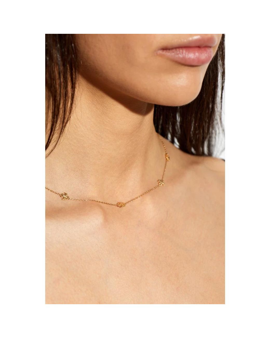 Tory Burch Metallic Necklaces