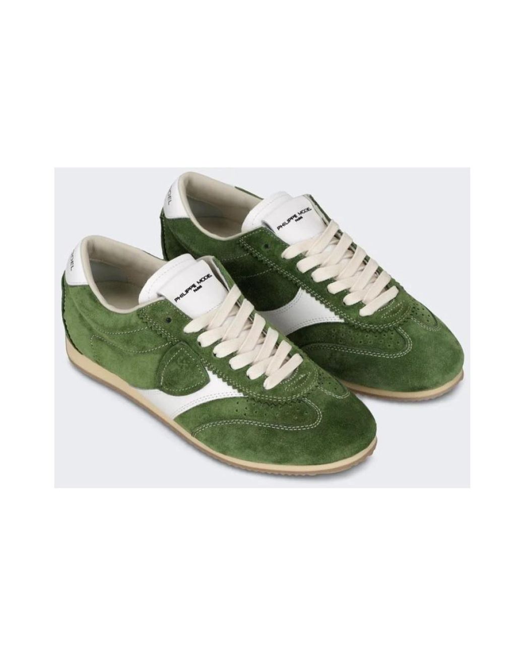 Philippe Model Green Sneakers