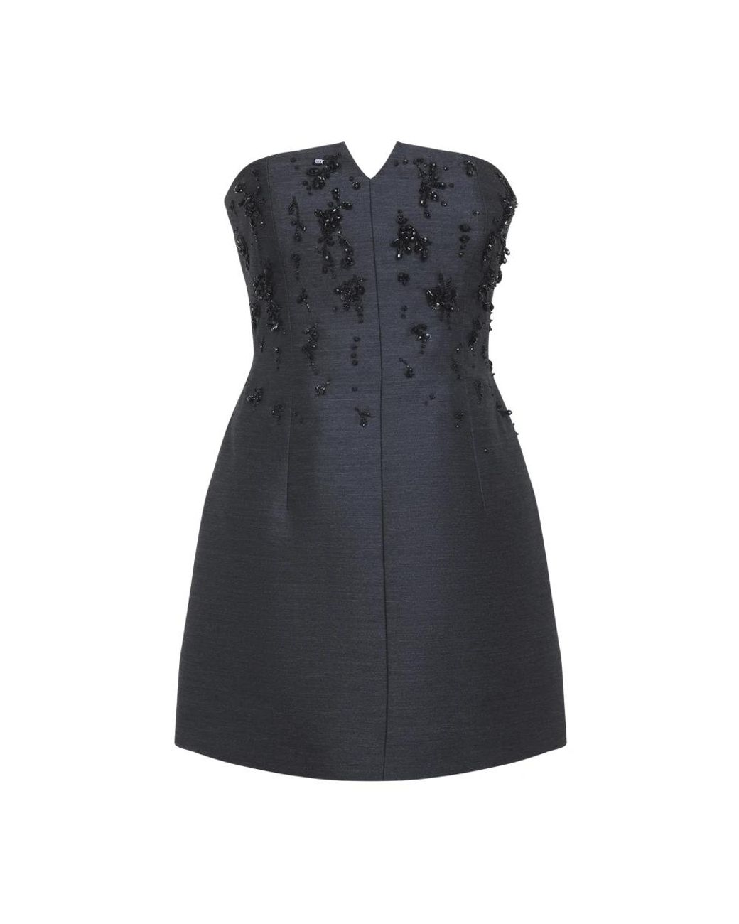 Alberta Ferretti Kleedjes ,Grijs ,Wol Grijze Wol-Zijde Jurk Elegante Stijl in het Black