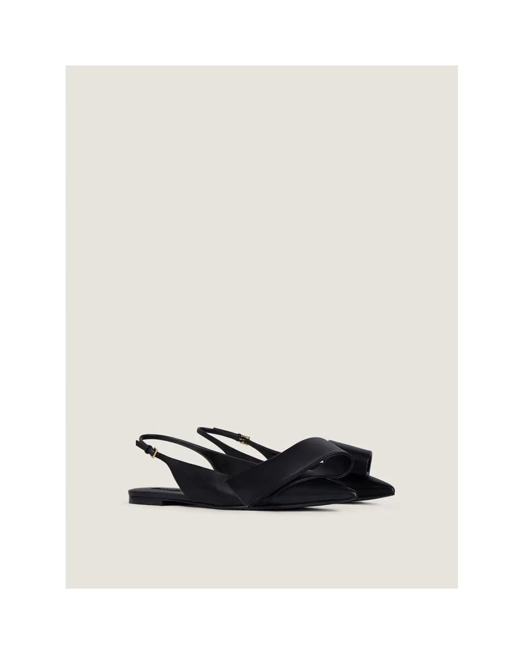Givenchy Black Ballerina Shoes