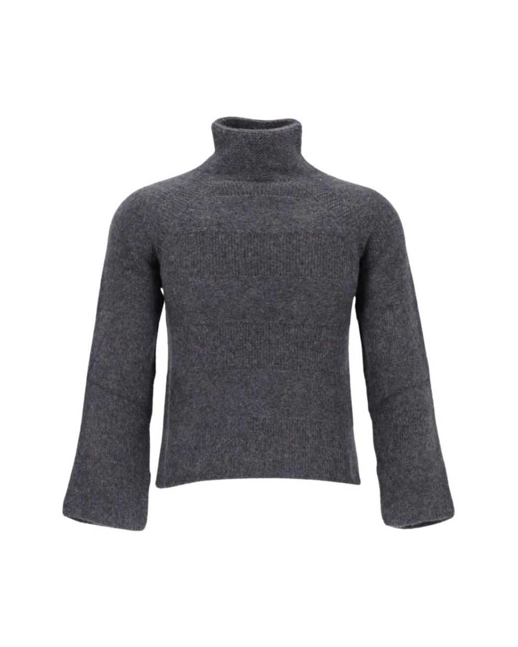 Emporio Armani Gray Turtlenecks