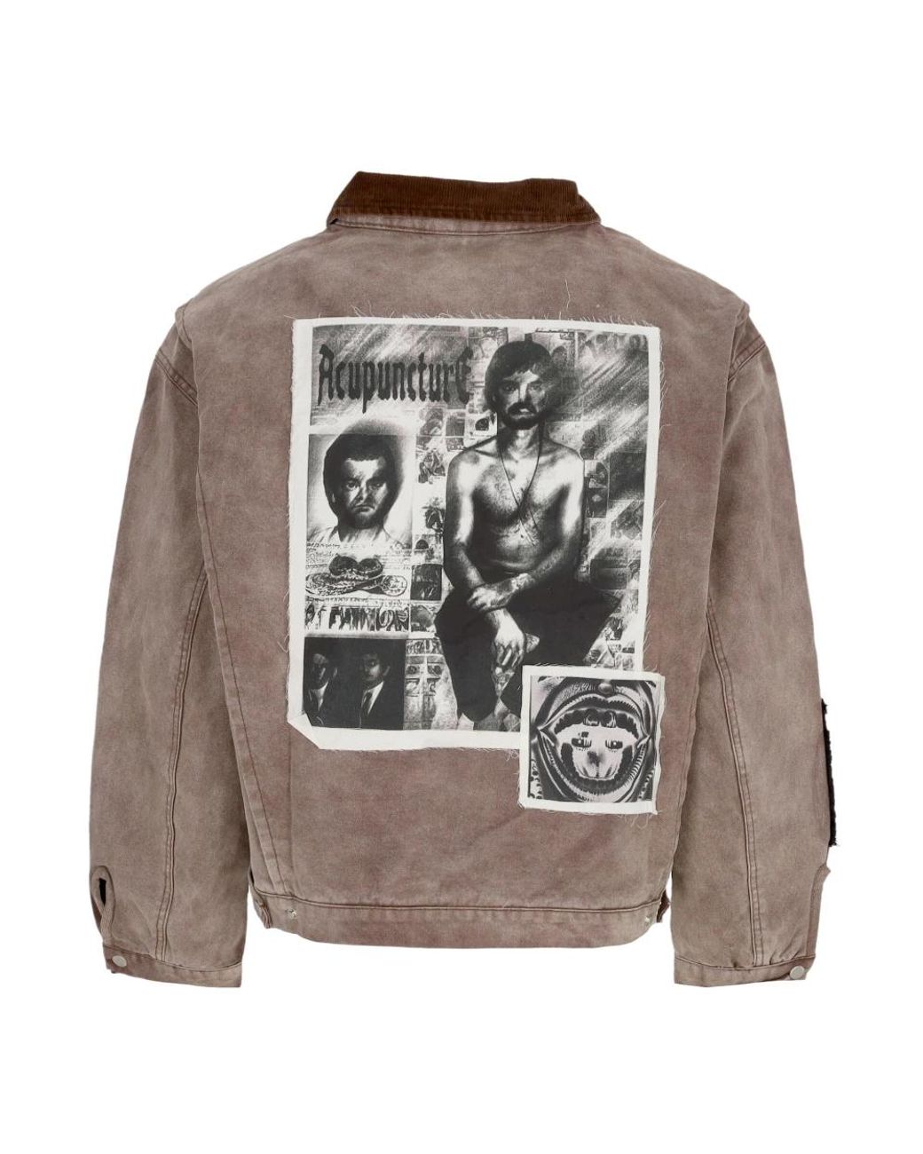 Light Jackets di Acupuncture in Brown da Uomo