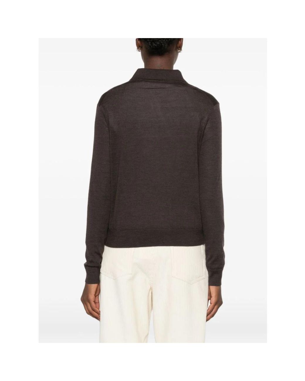 The Row Black Polo Shirts