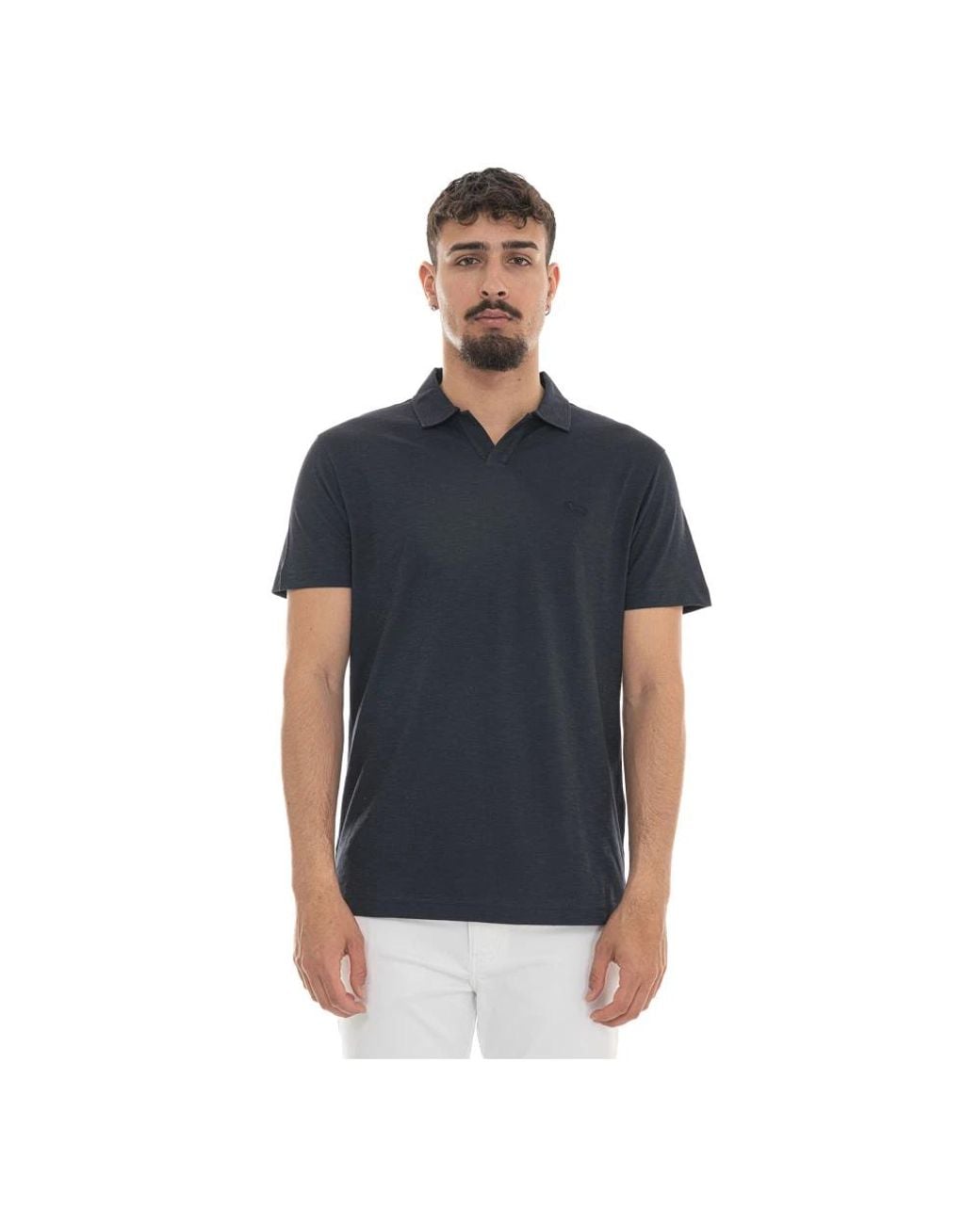 Harmont & Blaine Blue Polo Shirts for men