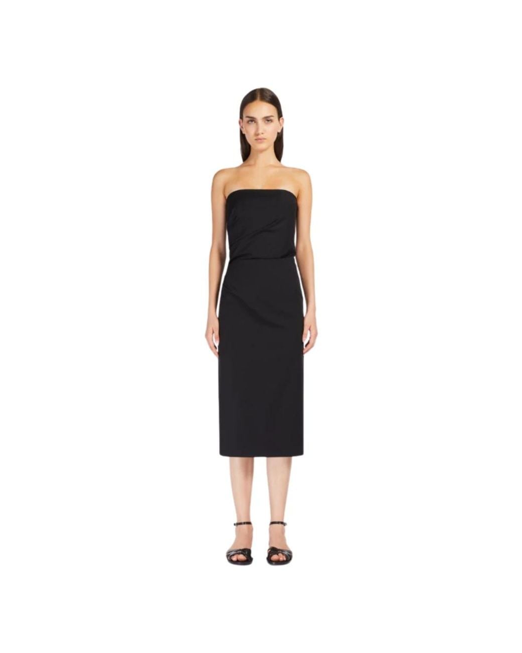Max Mara Black Midi Dresses