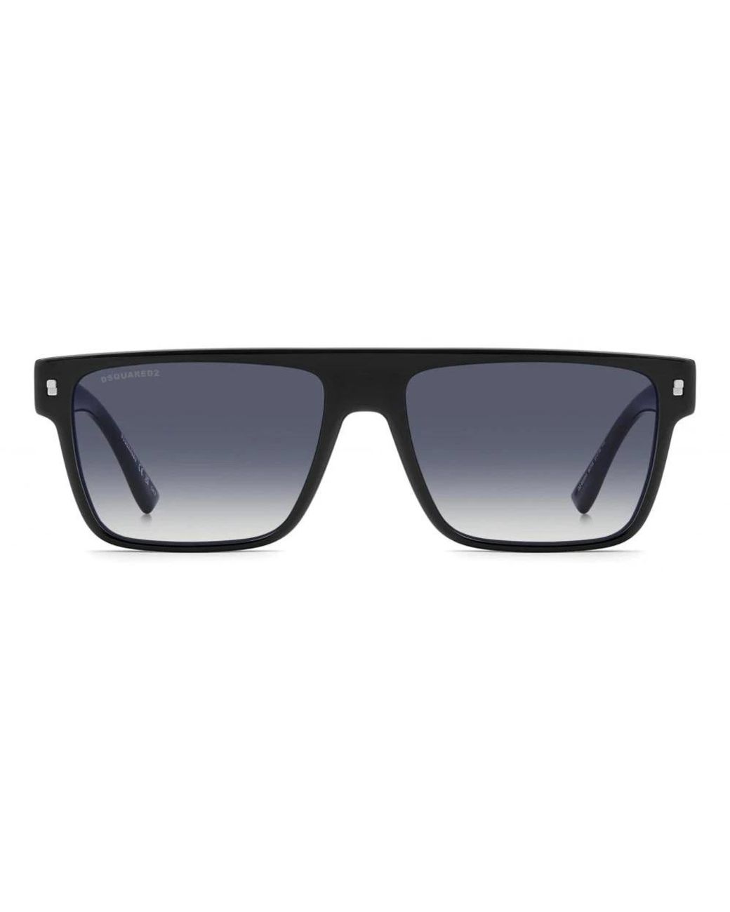 DSquared² Rectangular Gradient Bold Sonnenbrillen in Black für Herren