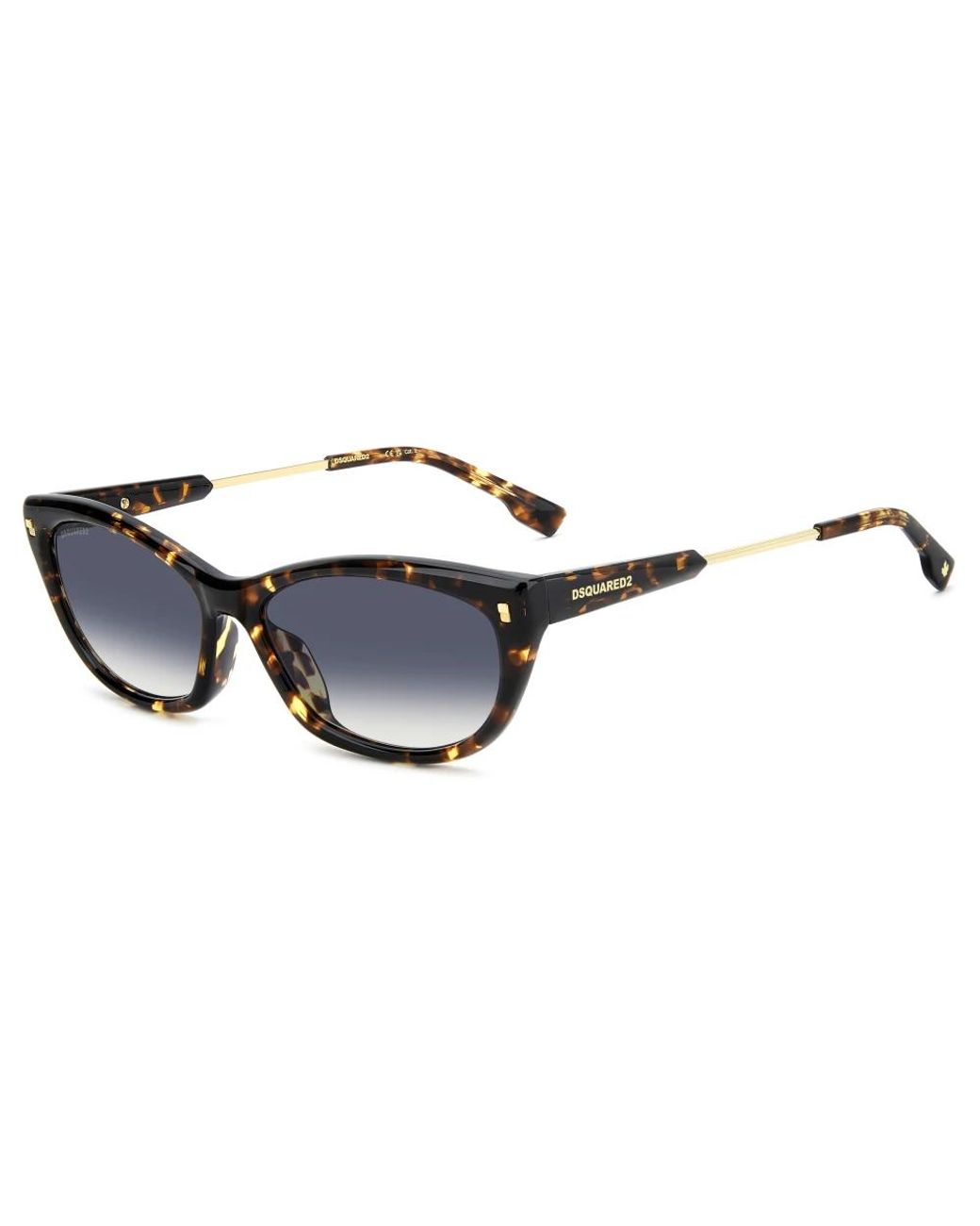 DSquared² D2 0209/G/S Zonnebril in het Black
