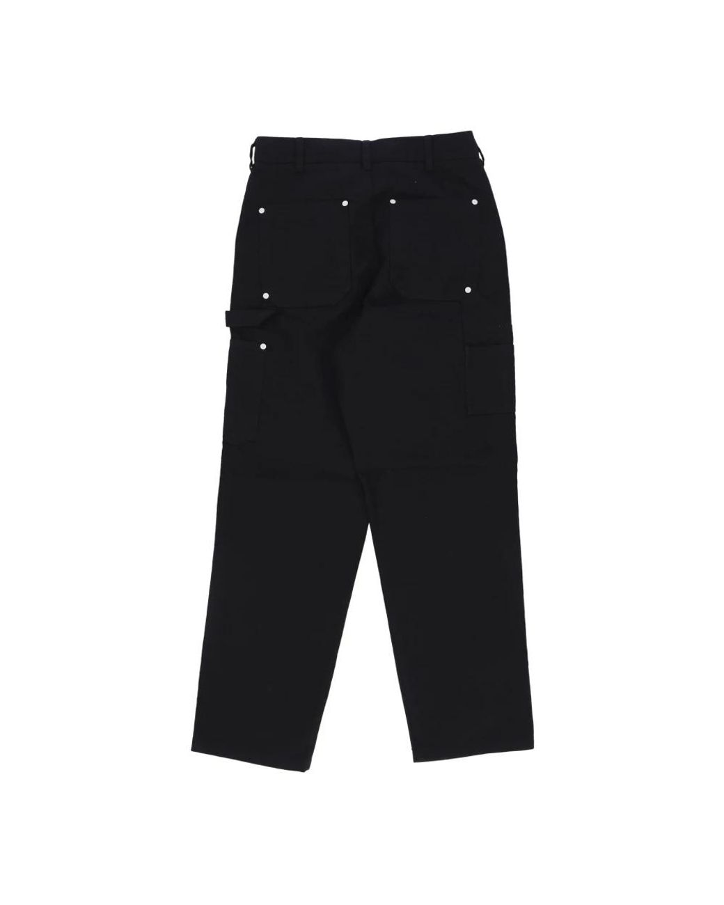 Octopus Black Wide Trousers for men